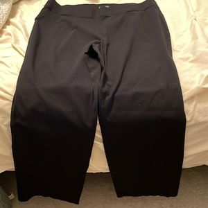 Black Worthington Slacks with flared boot cut size 18W